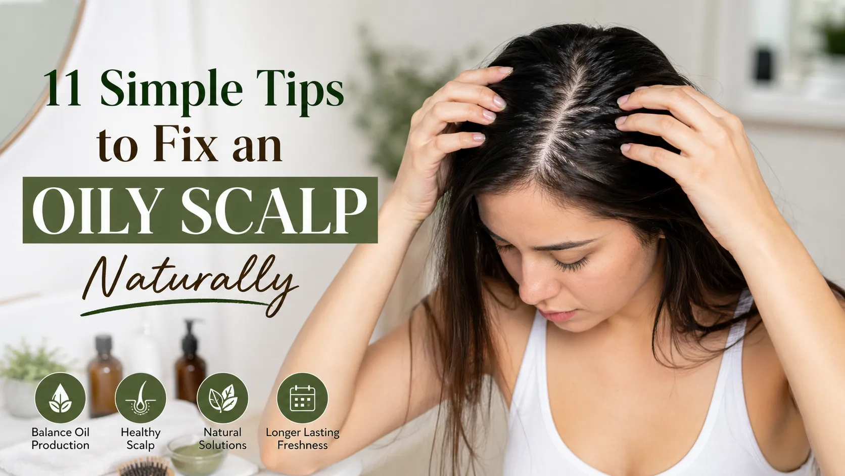 11 Simple Tips to Fix an Oily Scalp Naturally