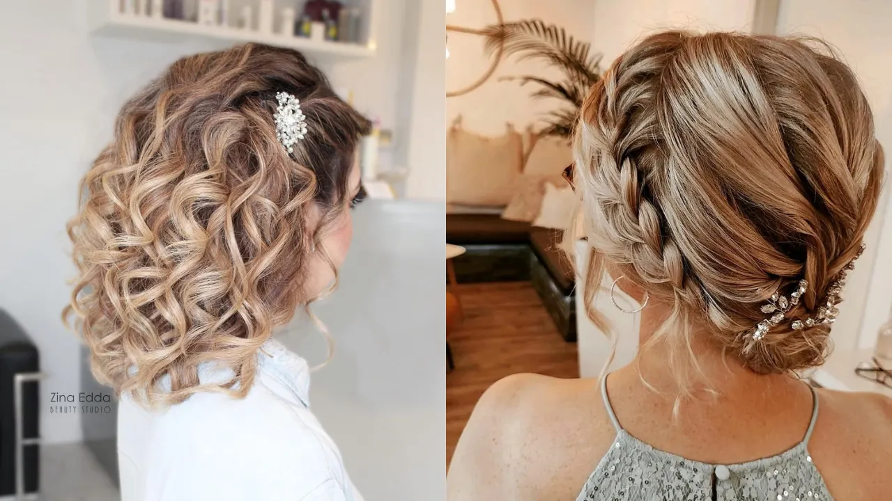 22 Christmas Hairstyles for Short Hair for Christmas Photos