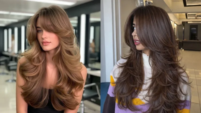 23 Butterfly Haircut Long Hair Styles for Soft Look