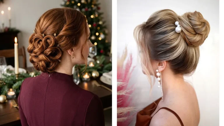 23 Christmas Updos to Try for Your Next Party