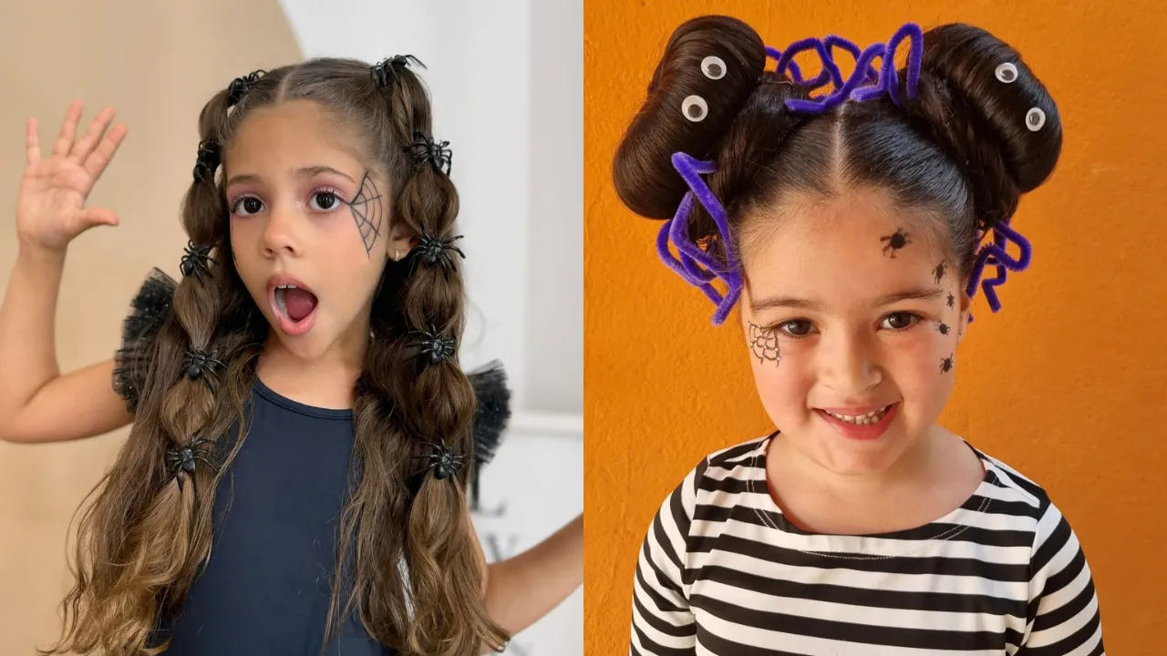 23 Halloween Hairstyles for Kids for Trick-or-Treat