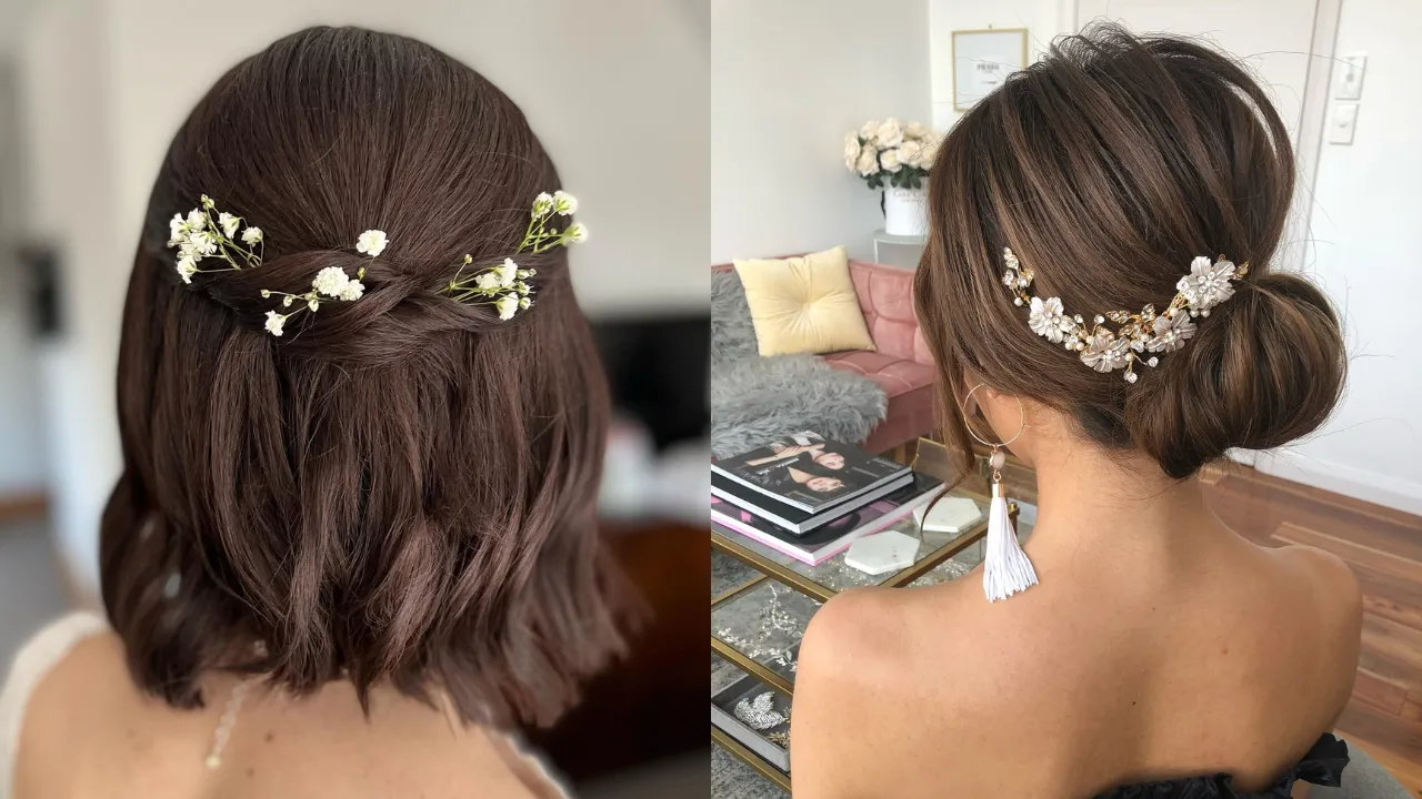 23 Short Bridal Hairstyles for a Dreamy Look