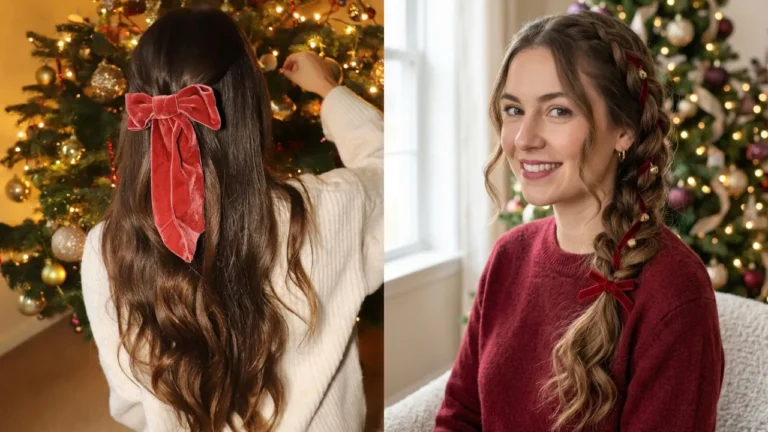 24 Christmas Hairstyles for Women With Festive Charm