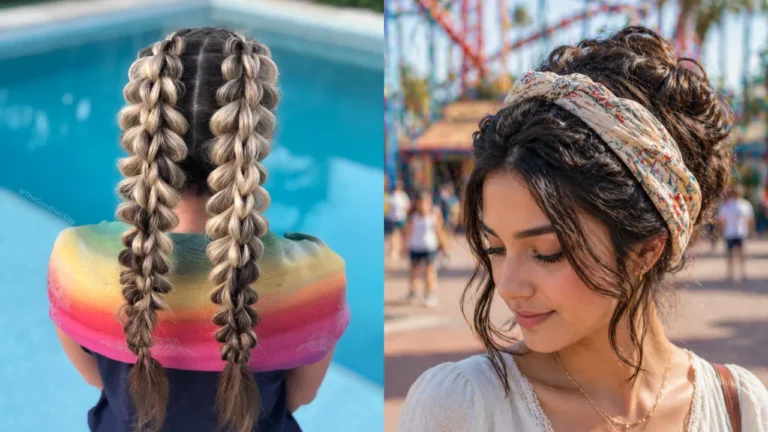25 Amusement Park Hairstyles That Survive Rides