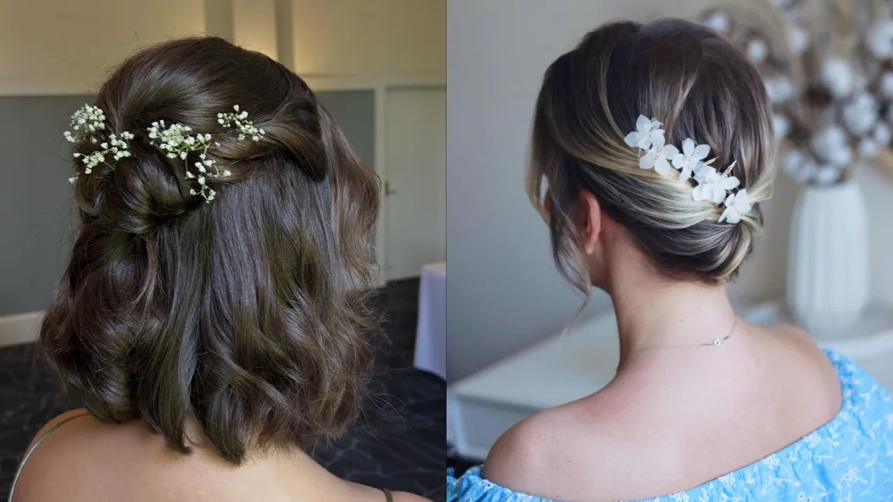 25 Short Hair Updos That Shine at Weddings