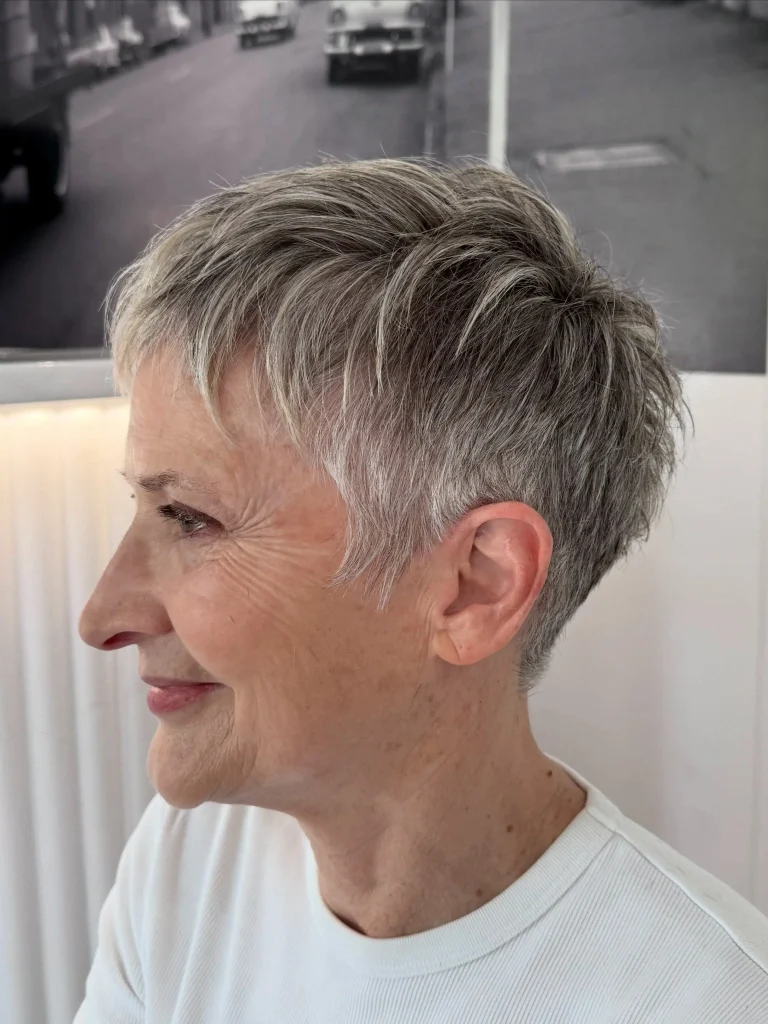 Airy Side-Part Crop
