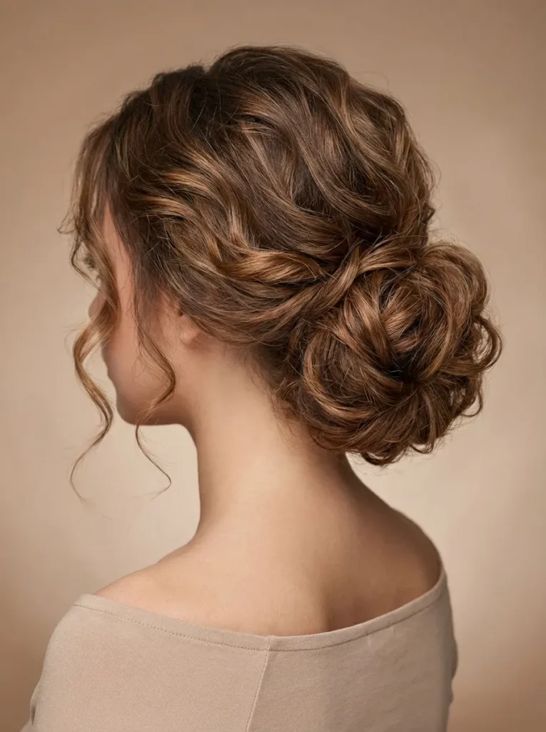 Airy Textured Bun