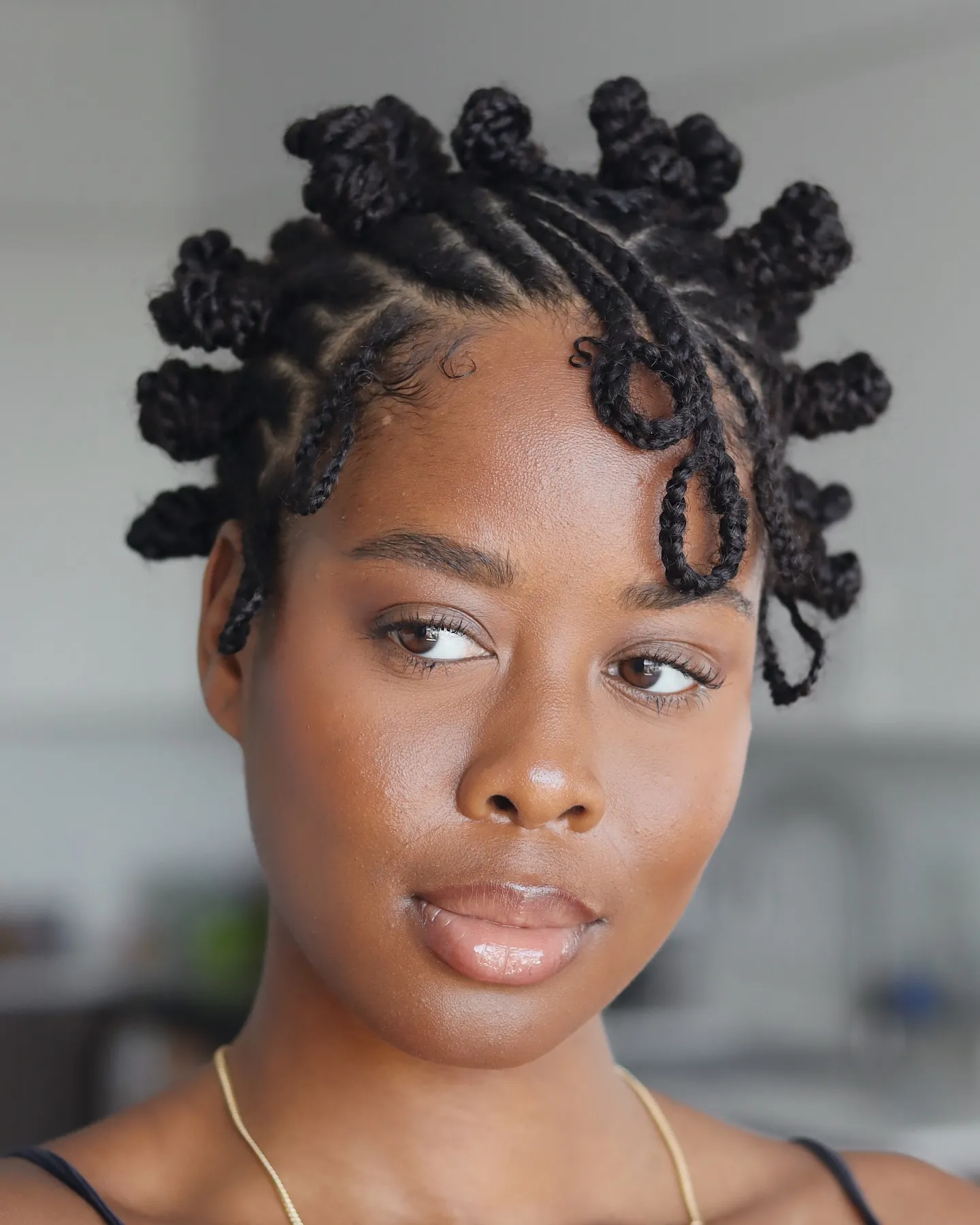 Bantu Knot Out Style