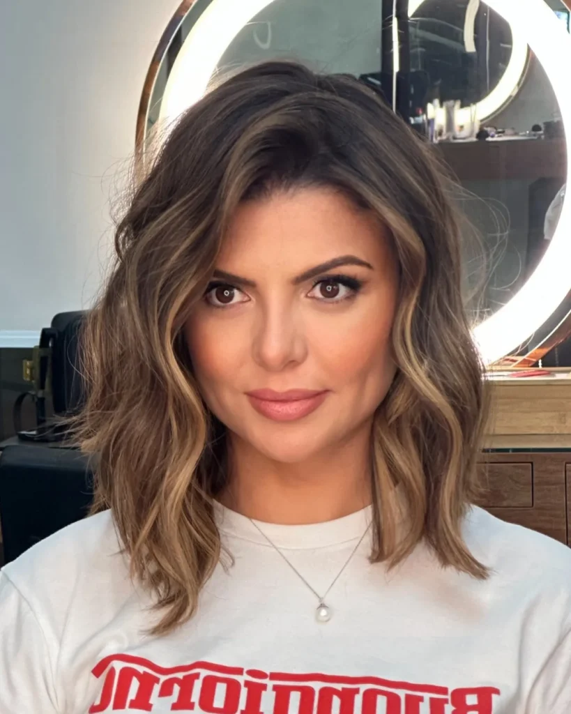 Beach Texture Long Bob