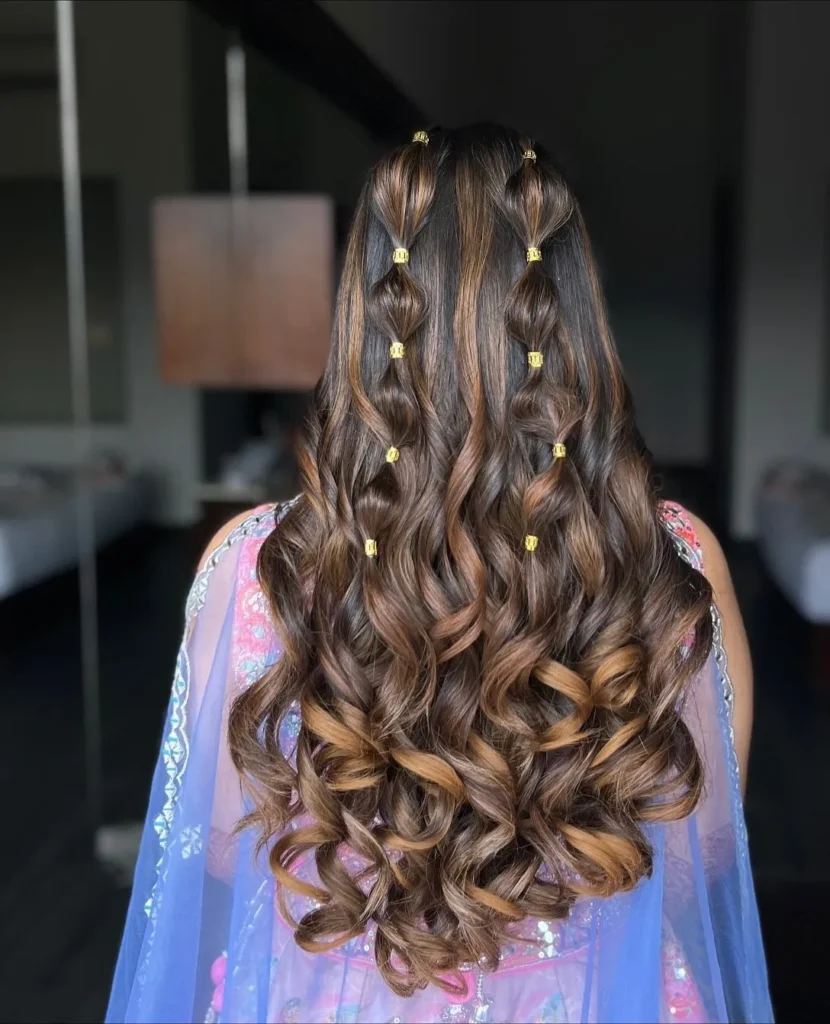 Beaded Bubble Braid Waves