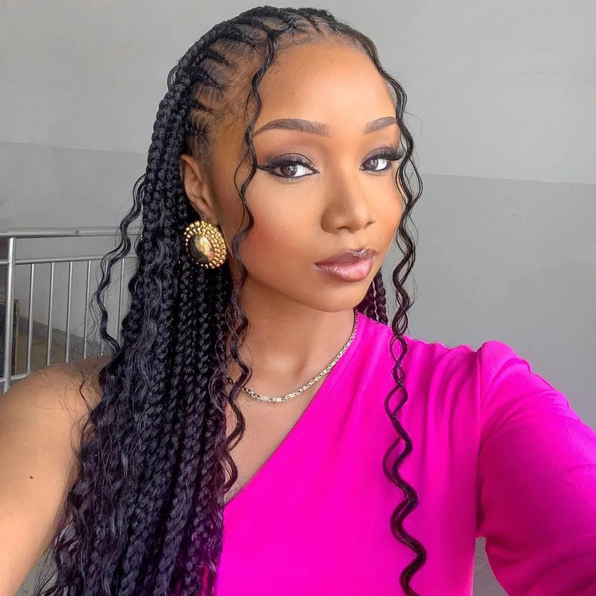 Bohemian Curly Tendril Locs