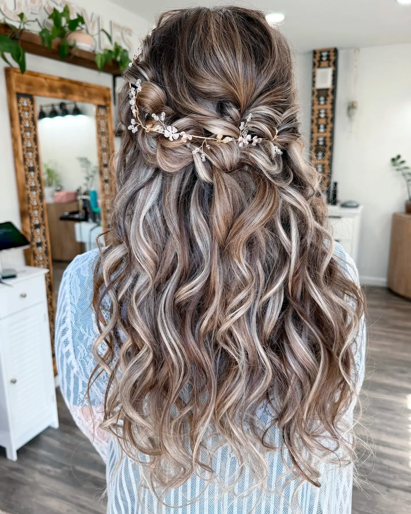 Bohemian Pearl Twist Cascade
