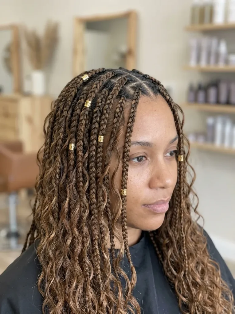 Boho Braids with Cuffs