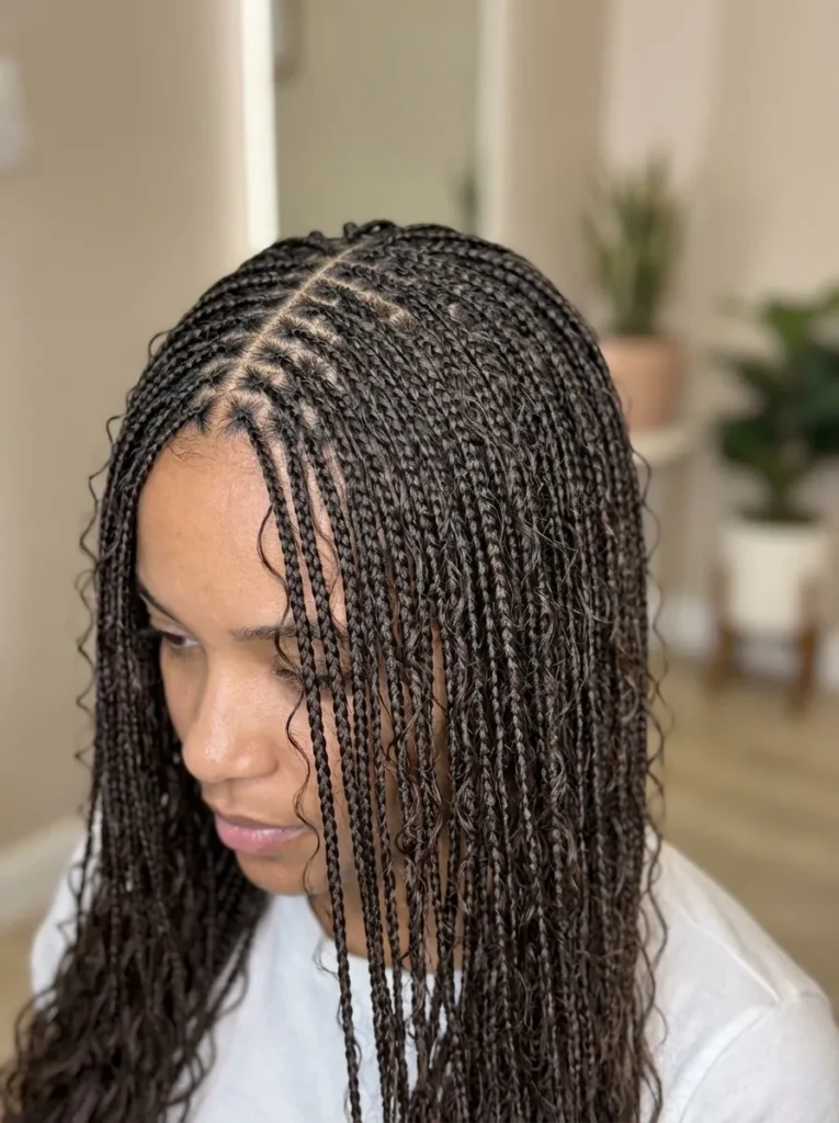 Boho Micro Braids