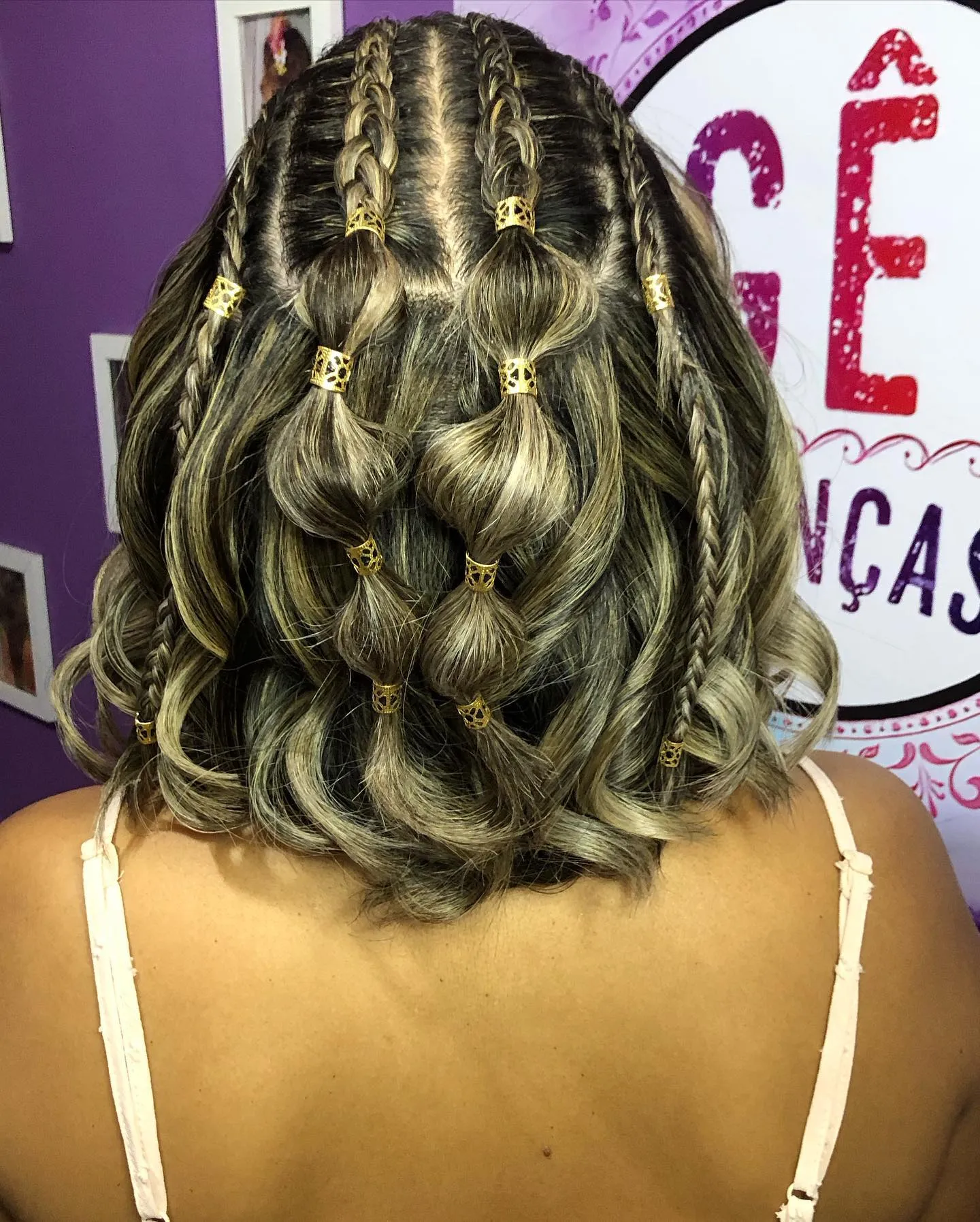Braided Bubble Accent Style