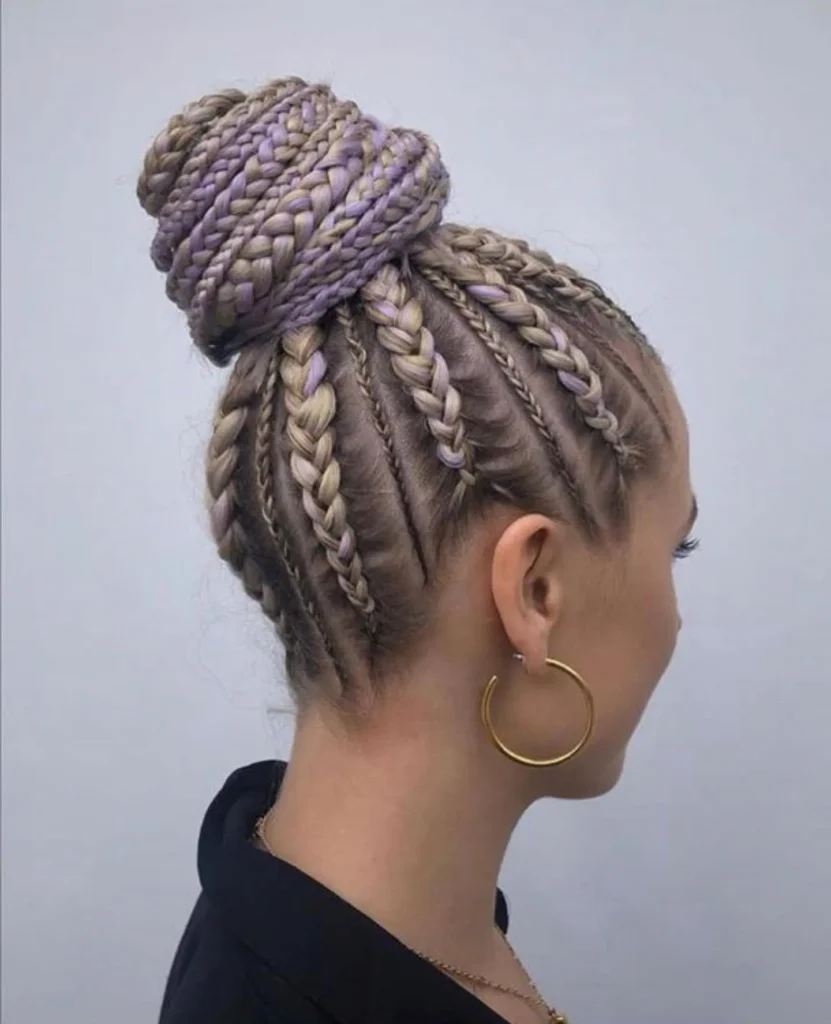 Braided Top Knot