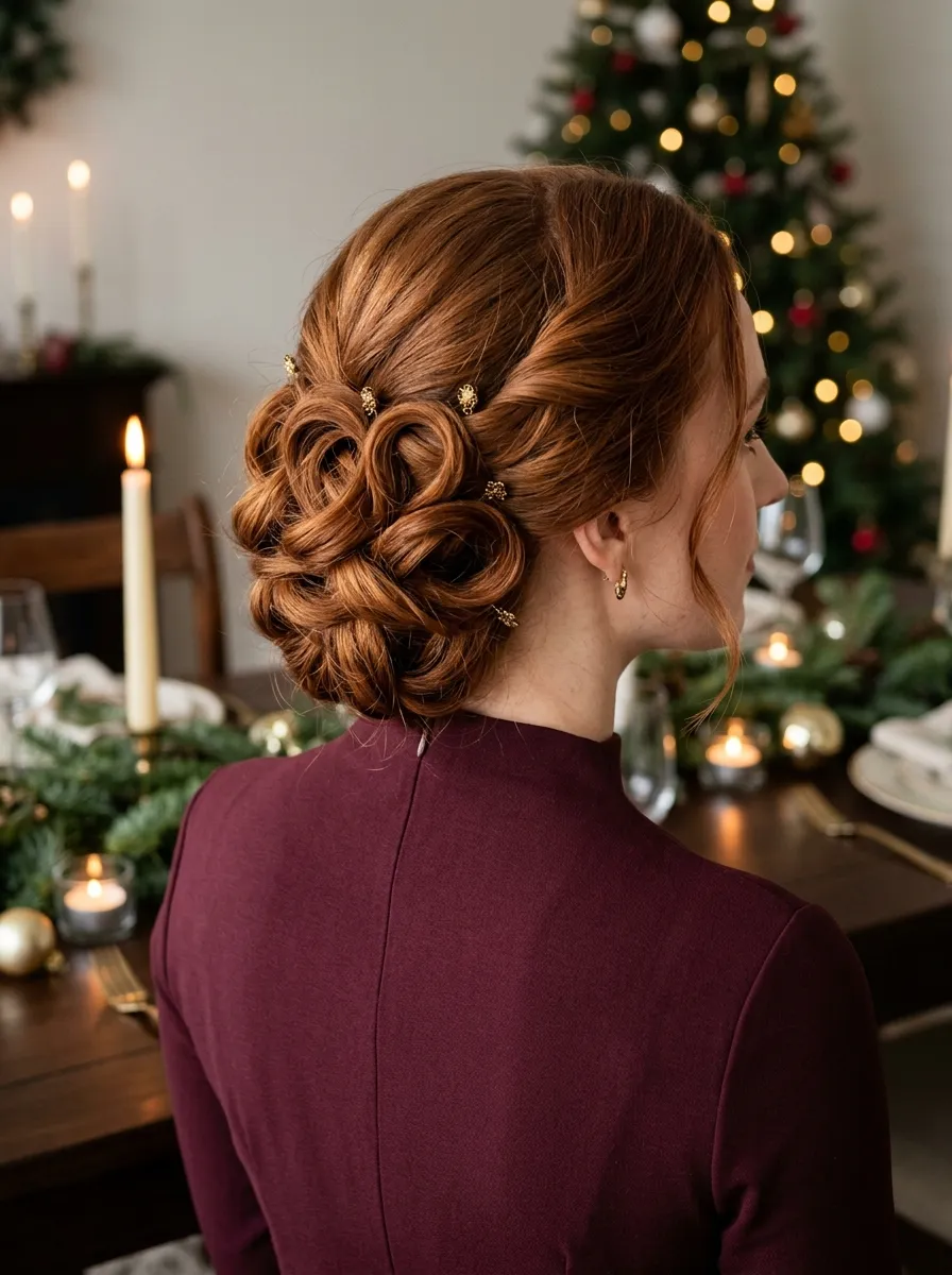 Candlelit Loop Updos