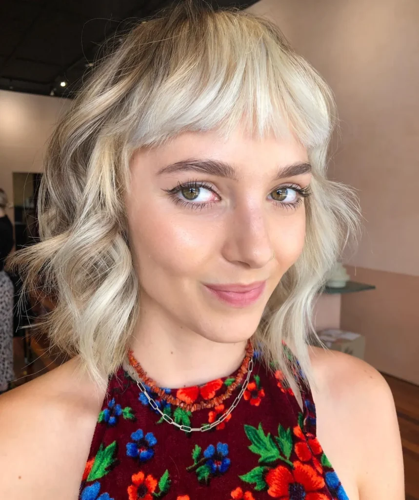 Choppy Bob with Micro Bangs