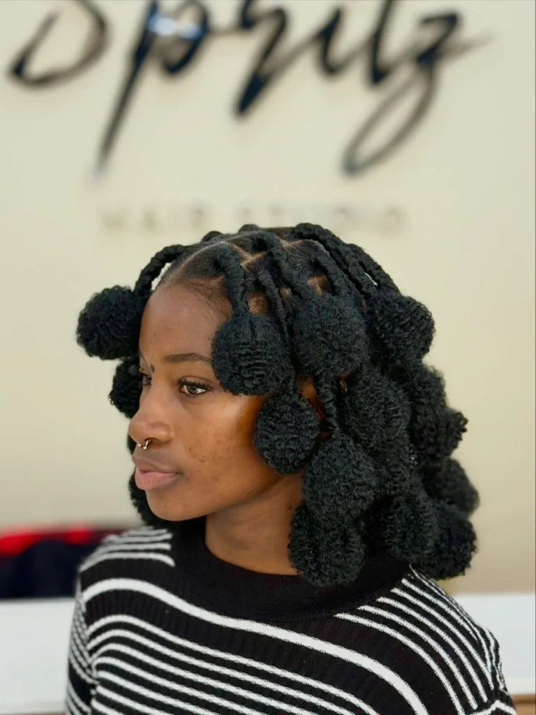 Chunky Twisted Bantu Style