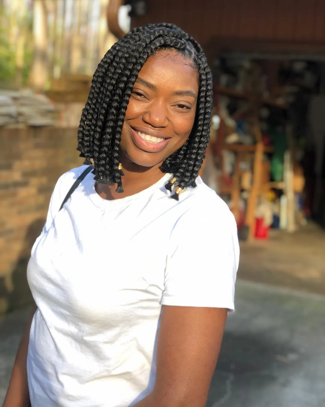 Classic Rounded Box Braid Bob