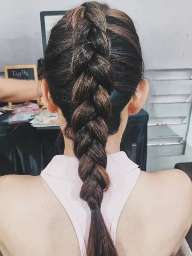 Classic Single Braid Ponytail