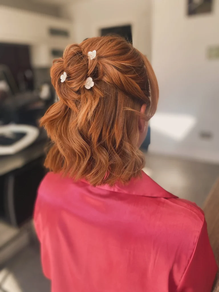 Copper Blossom Pinned Waves