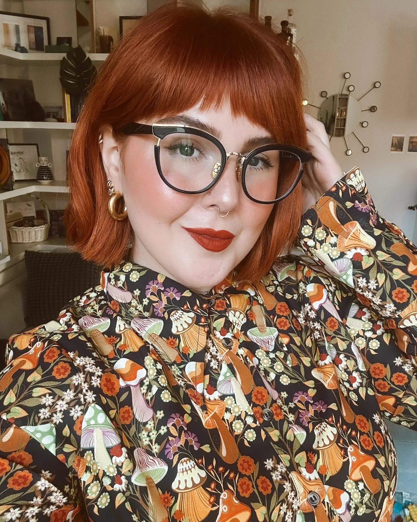 Copper Blunt Bob