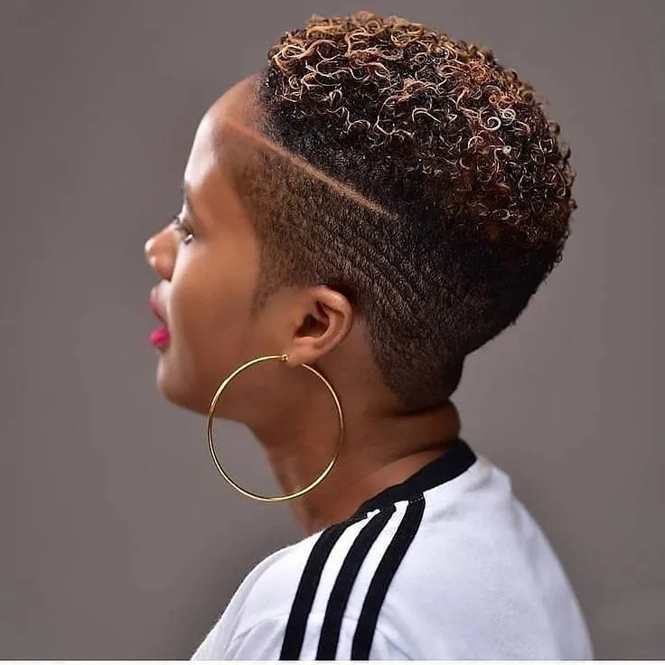 Copper Curl Taper