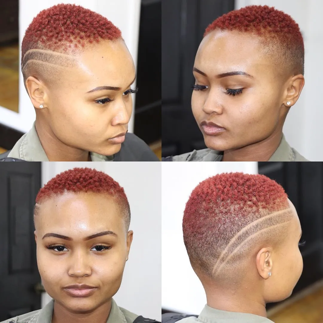 Copper Red Tapered Crop