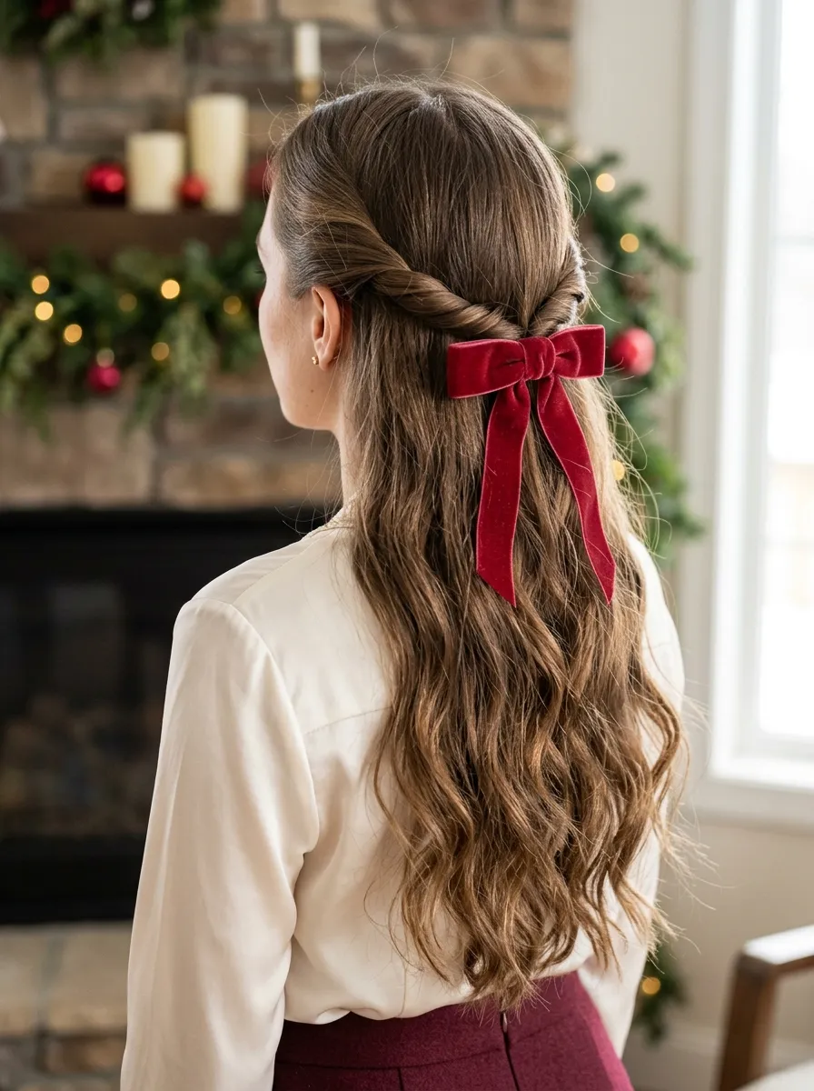Cranberry Bow Twist
