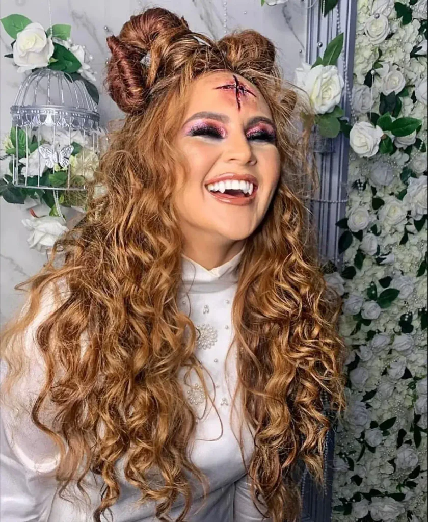 Creepy Bear Double Buns