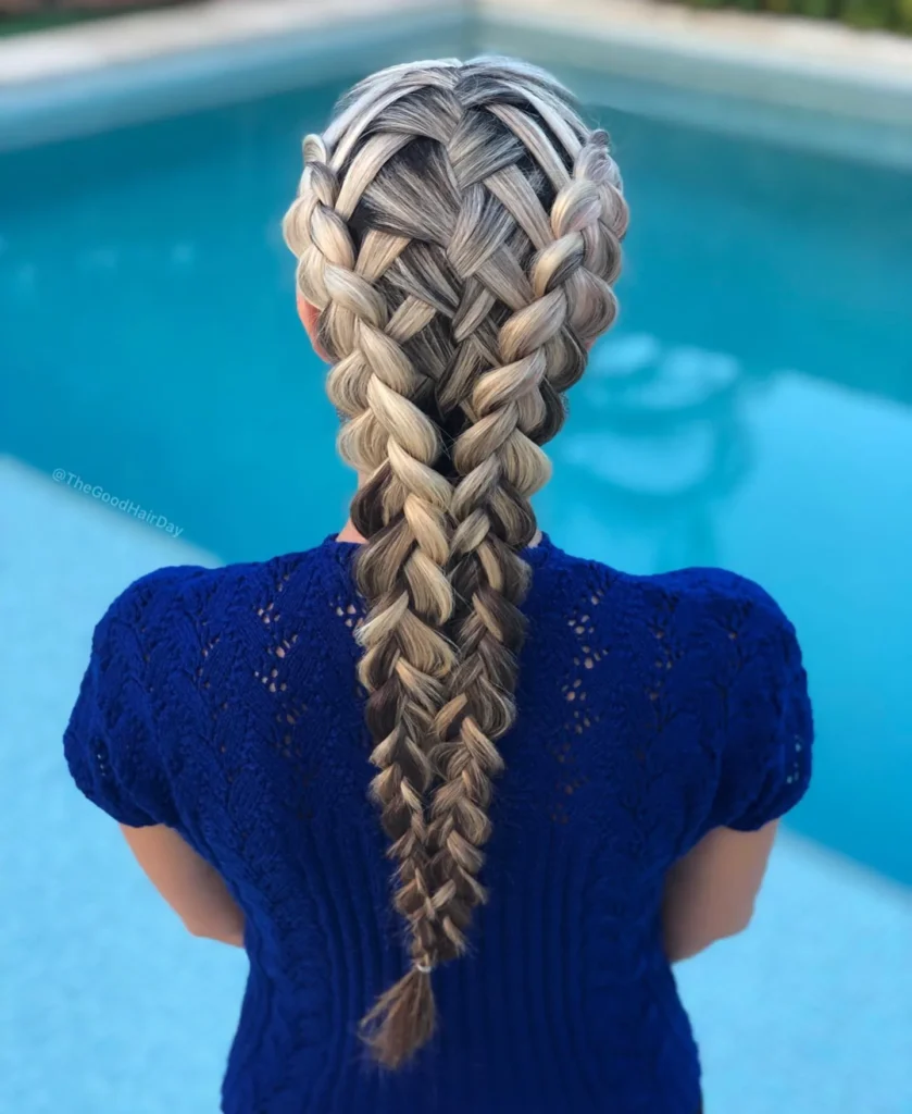 Criss Cross Dutch Braid