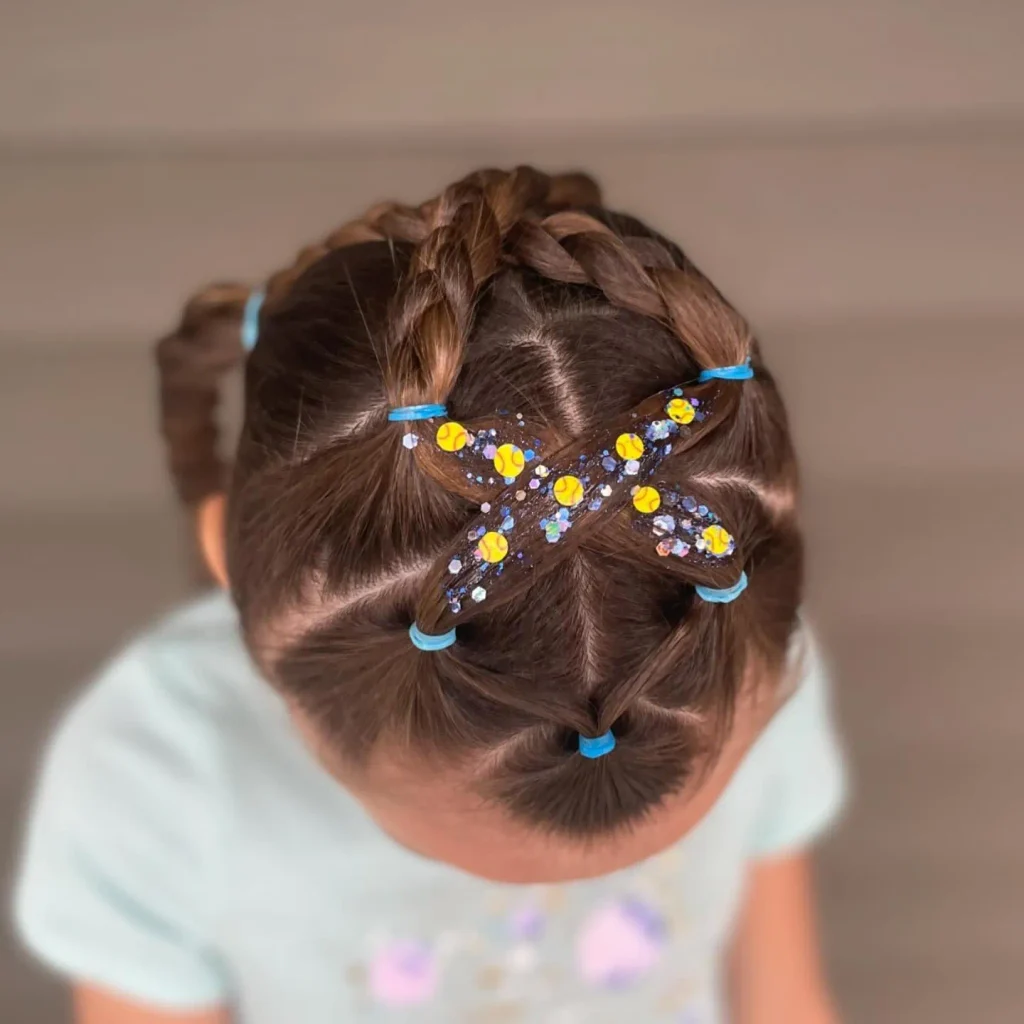 Crisscross Beaded Crown