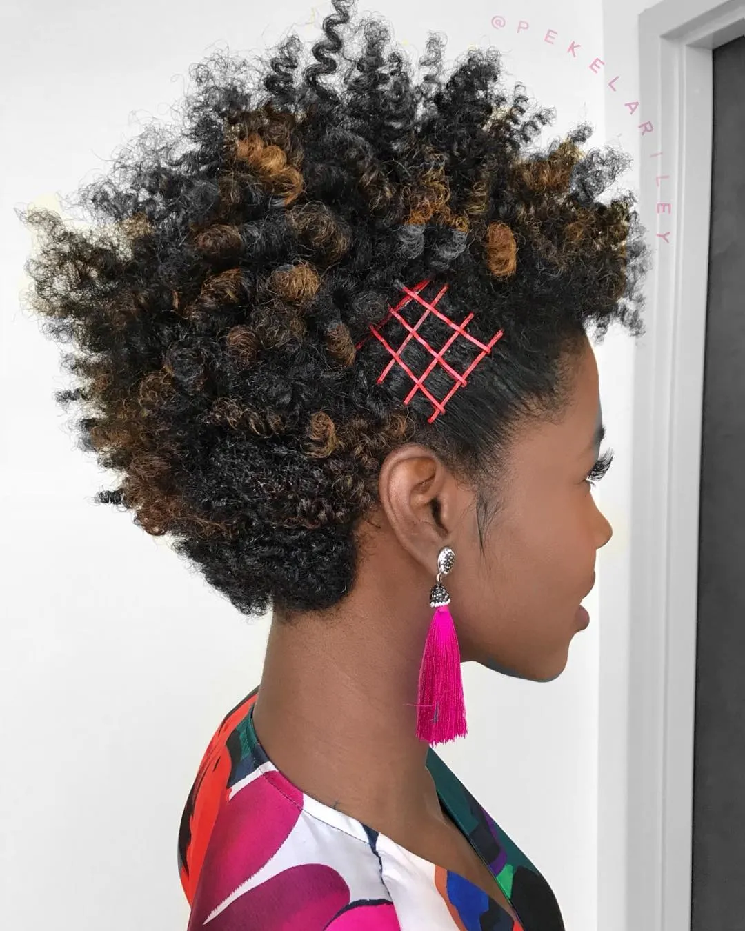 Crisscross Clip Afro