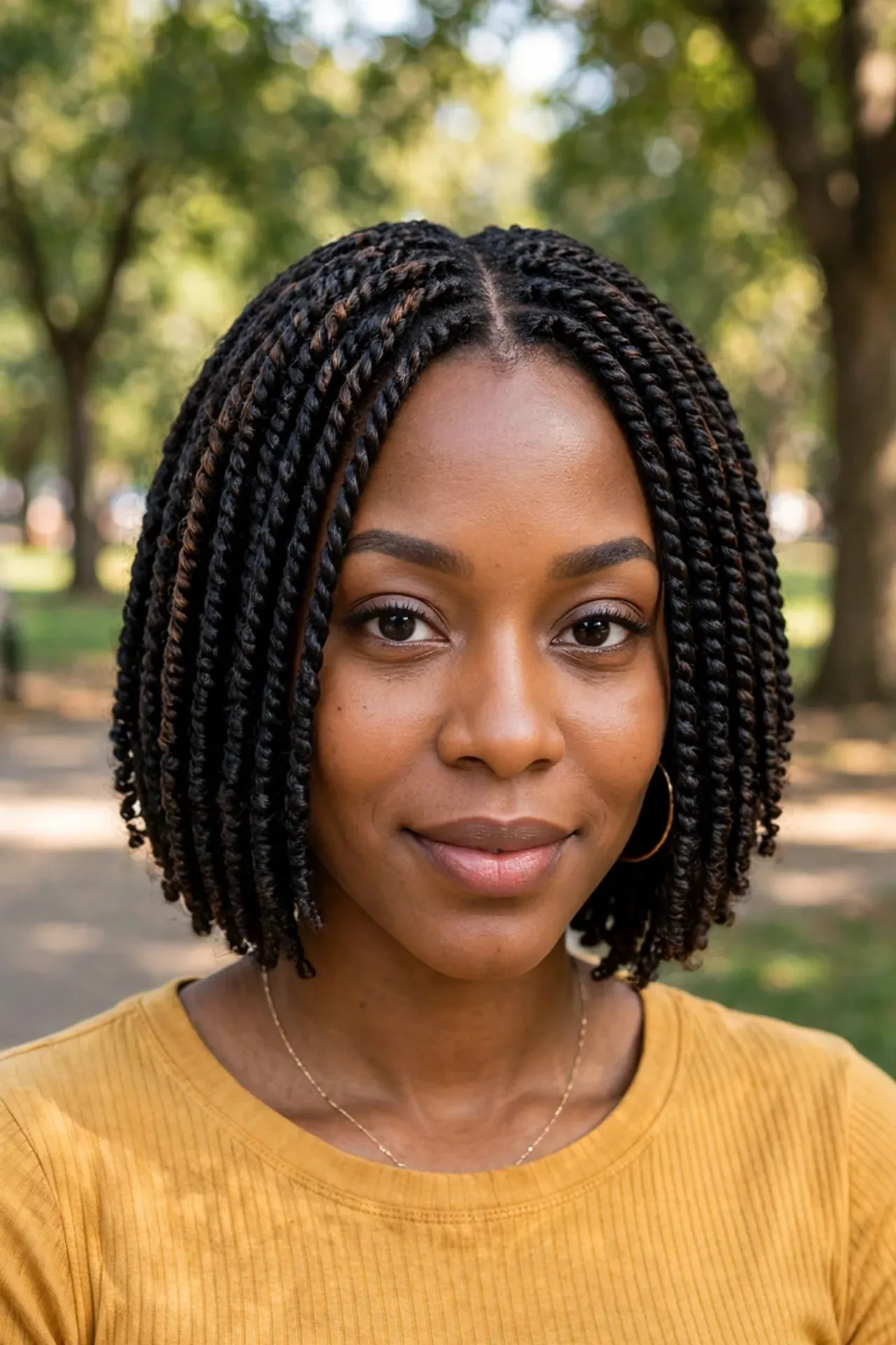 Crochet Senegalese Twist Bob