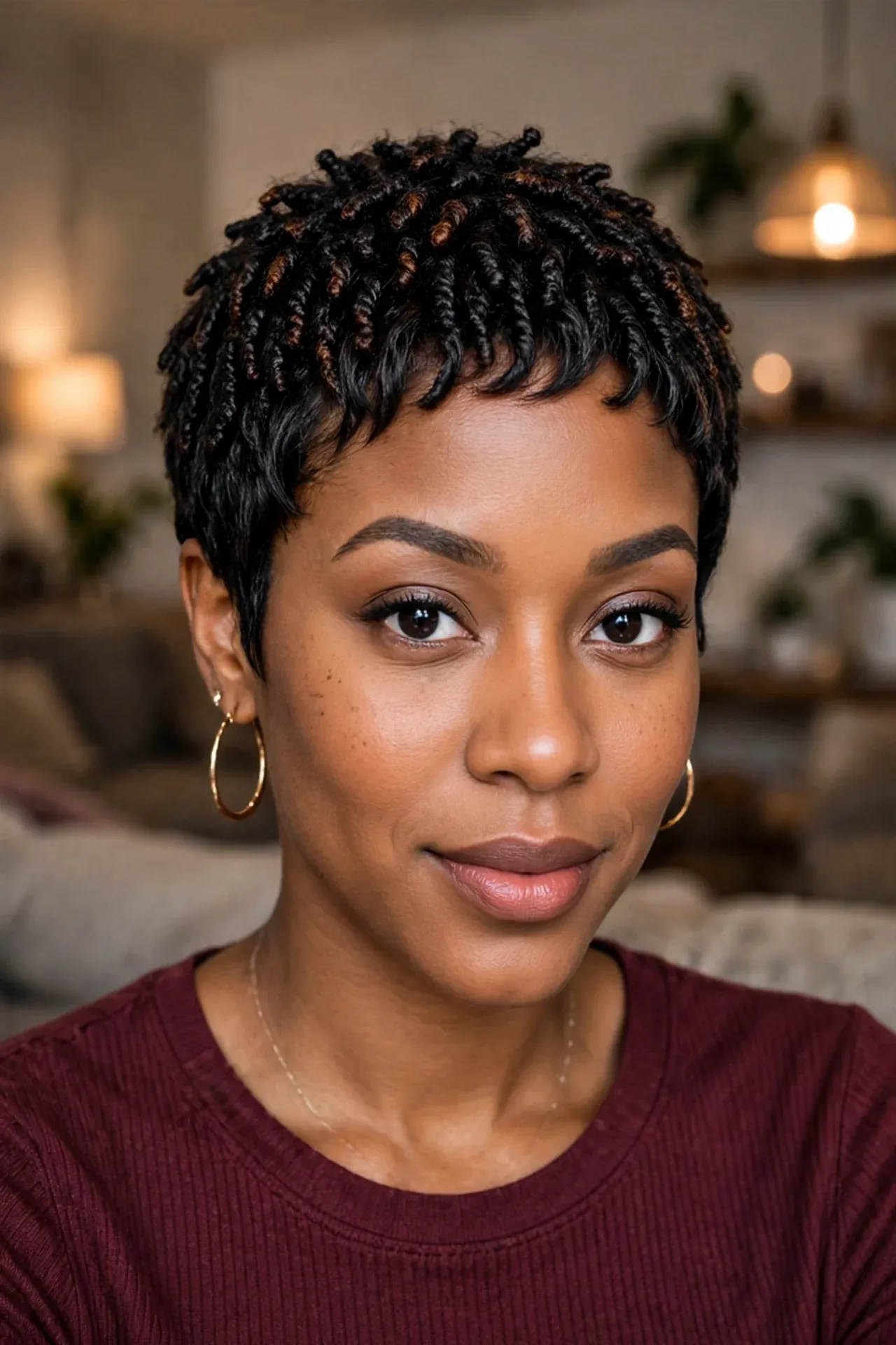 Crochet Twist Pixie Cut