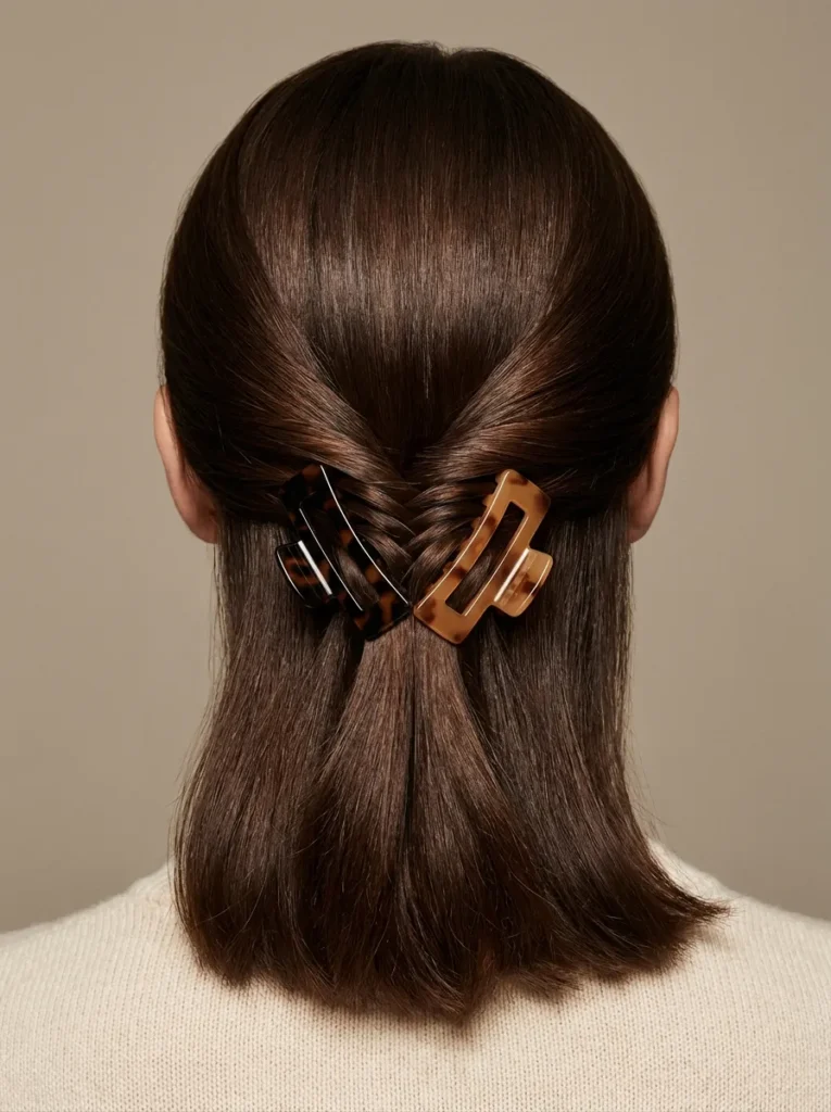 Cross-Clip Structured Hold