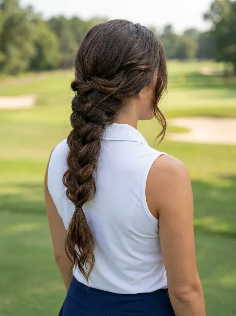 Crossed Over Low Plait