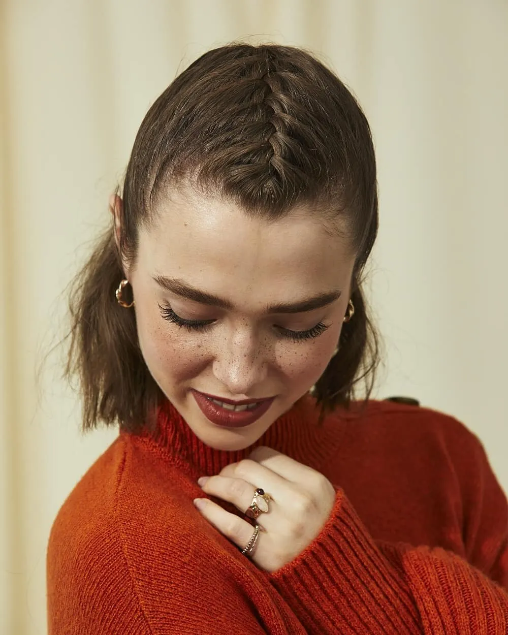 Crown Braid Mini Bob