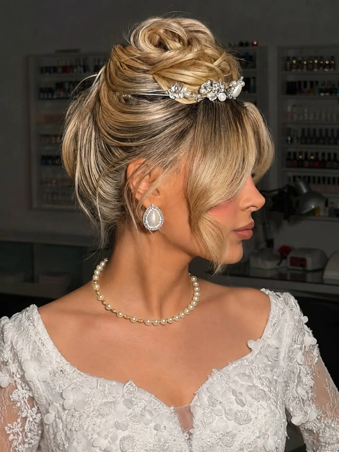 Crystal Tiara Twist Updos