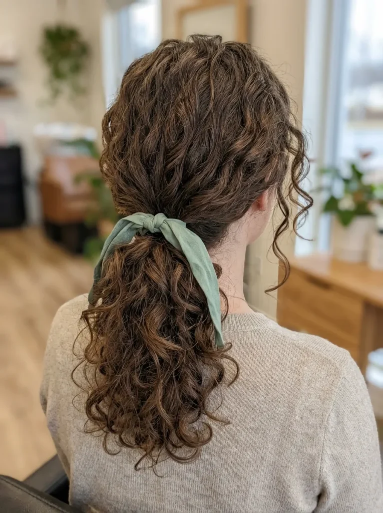 Curly Ribbon Tie