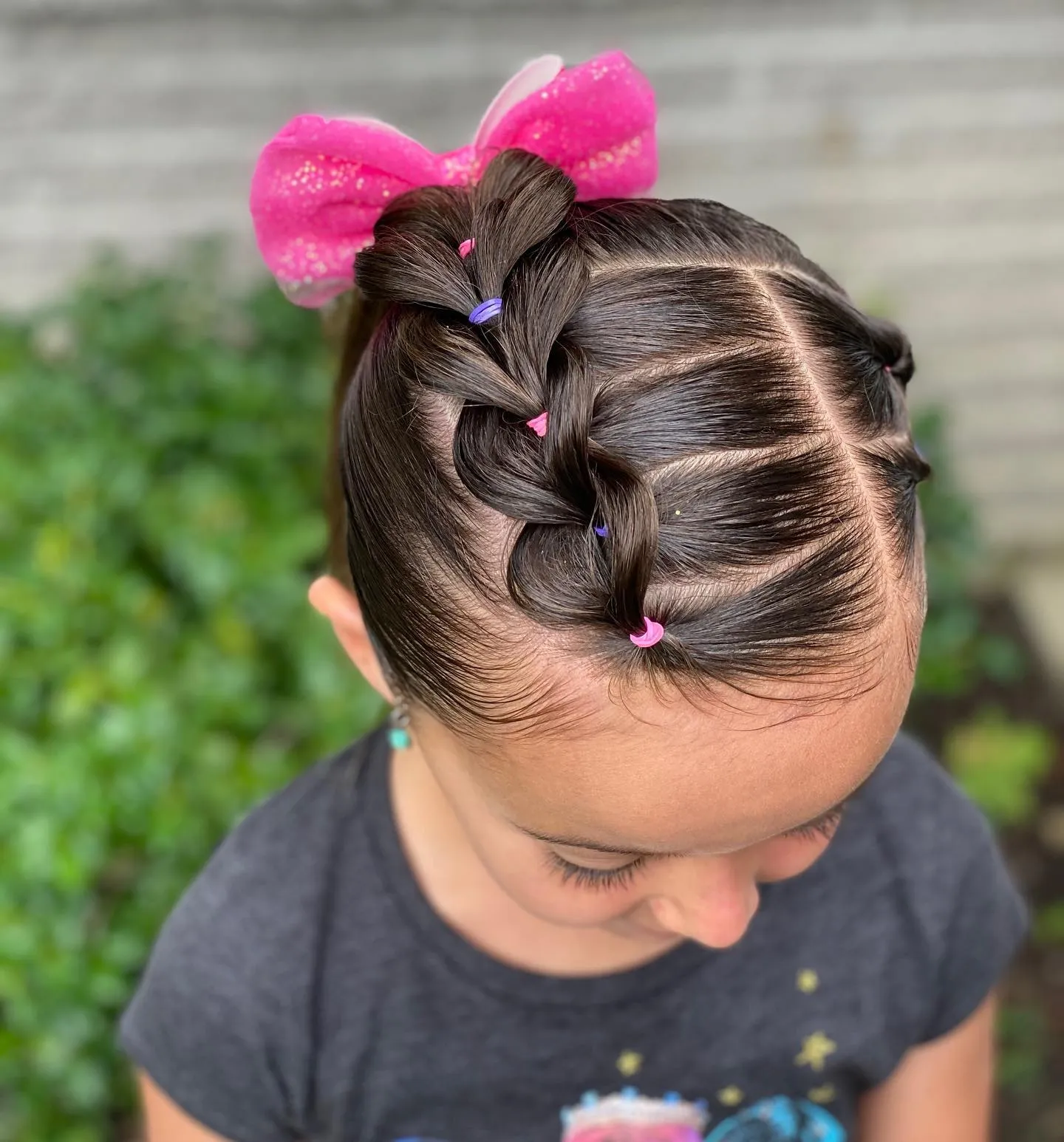 Curved Crown Braids