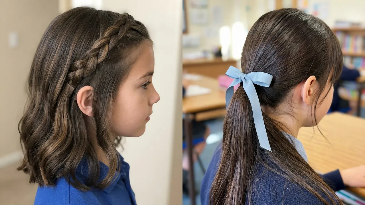 Cute Hairstyles for School