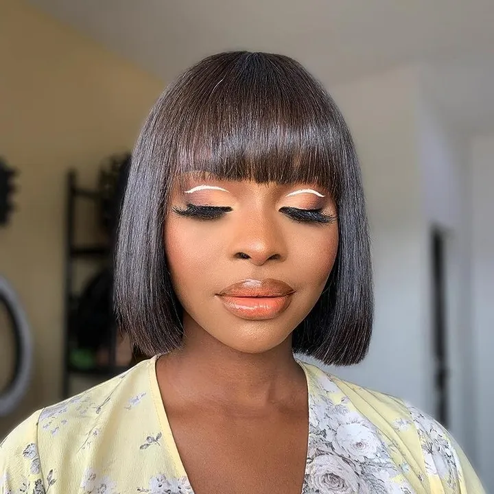 Doll Fringe Glass Bob