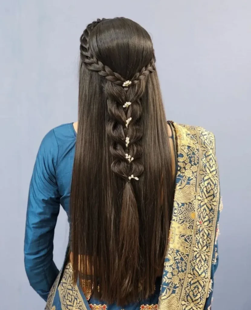 Double Crown Braid Straight Length