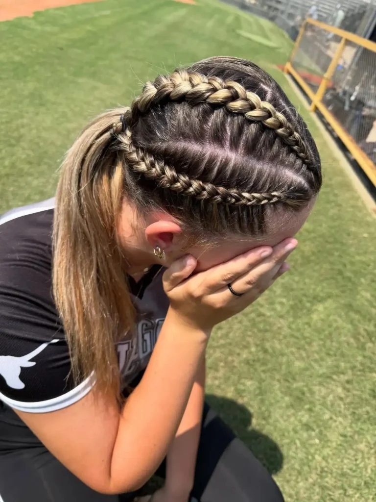 Double Dutch Braided Ponytail