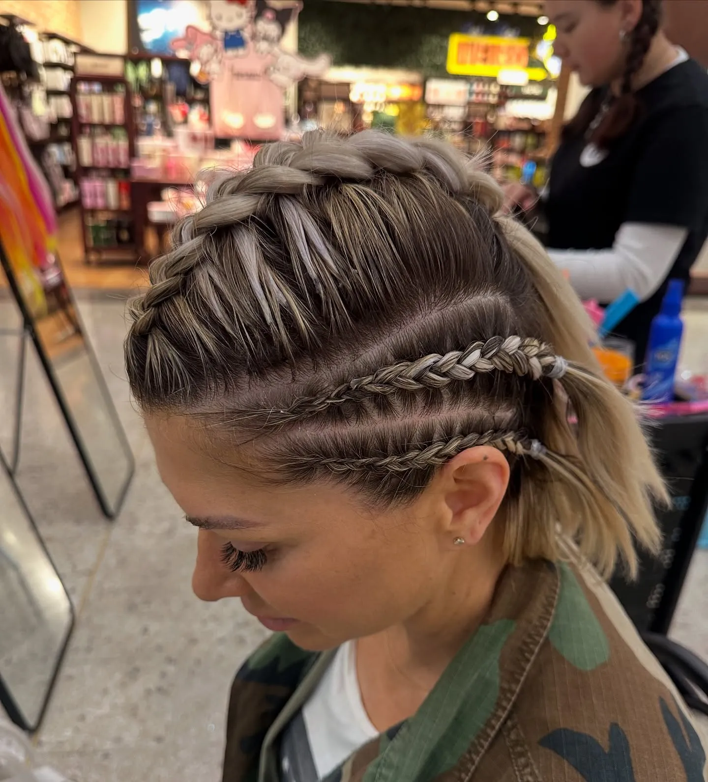 Double Side Braid Detail