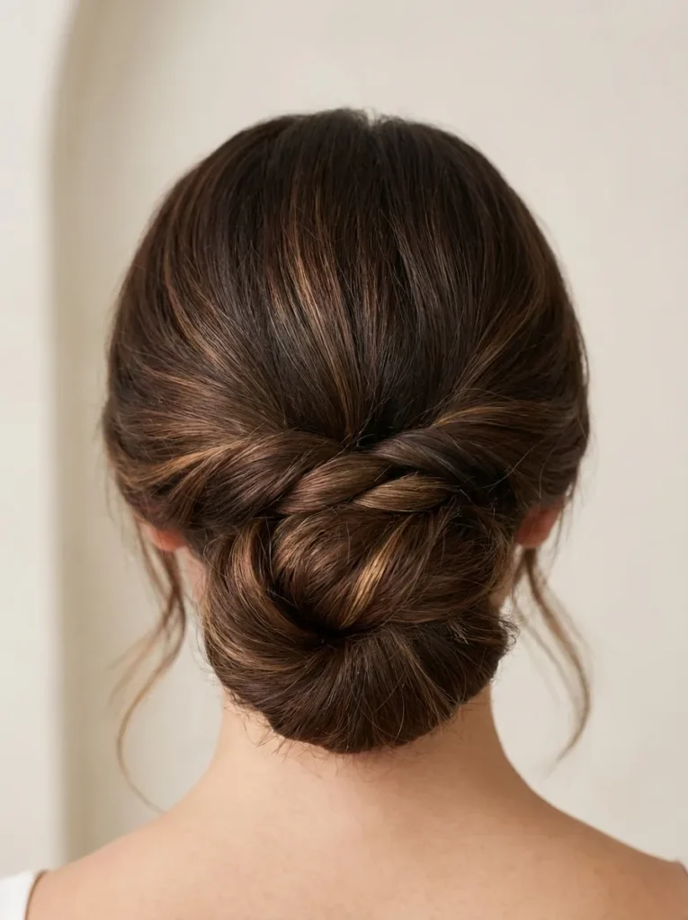 Double Twist Bun