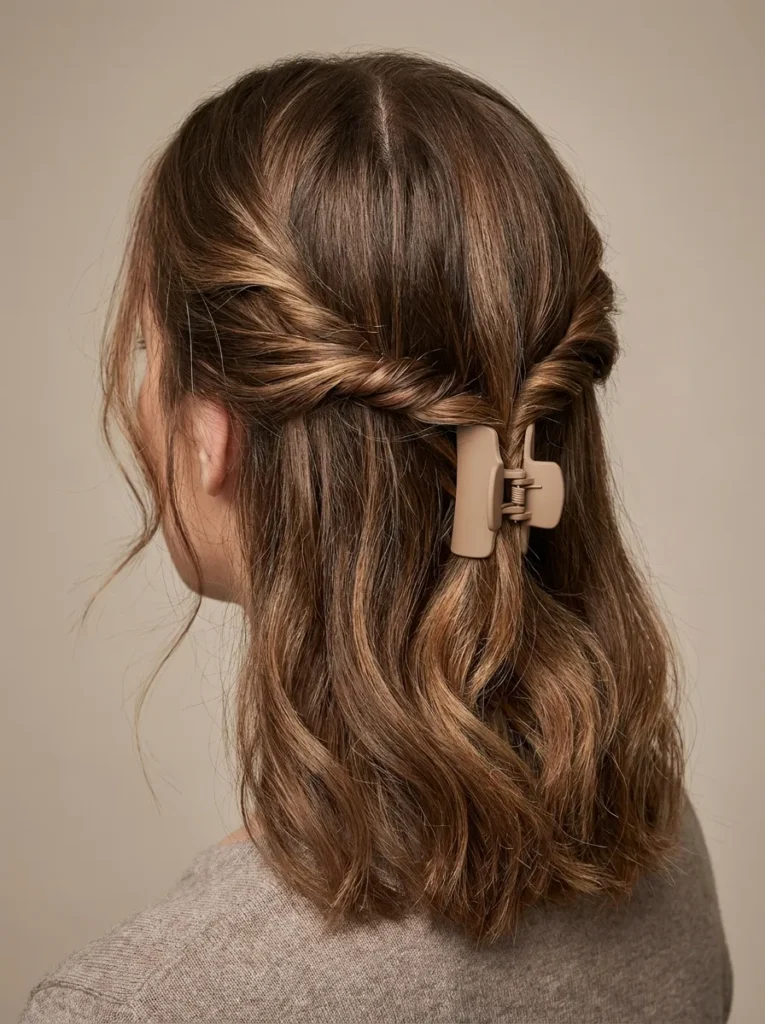 Double Twist Clip Style