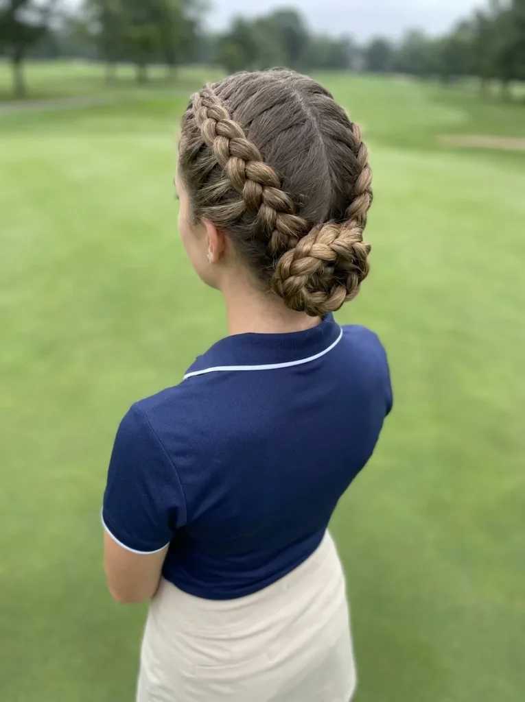 Dutch Braided Crown Loop